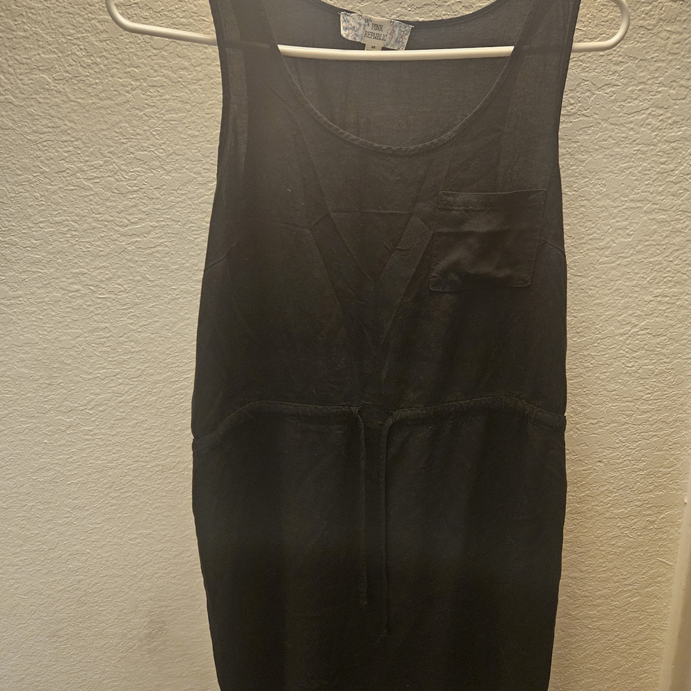 Pink Republic Black Sleeveless Dress